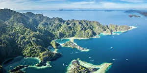 Lagoons Prints: Coron Island, Calamian Islands, Palawan, Philippines