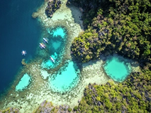 Lagoons Prints: Coron Island, Calamian Islands, Palawan, Philippines