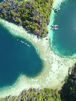 Lagoons Prints: Coron Island, Calamian Islands, Palawan, Philippines
