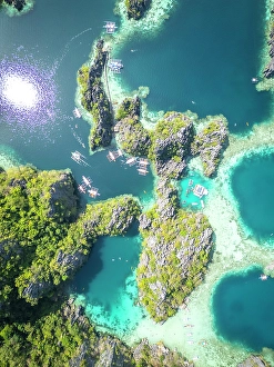 Lagoons Prints: Coron Island, Calamian Islands, Palawan, Philippines