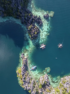 Lagoons Prints: Coron Island, Calamian Islands, Palawan, Philippines