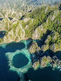 Lagoons Prints: Coron Island, Calamian Islands, Palawan, Philippines