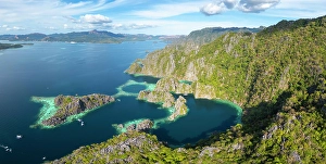 Lagoons Prints: Coron Island, Calamian Islands, Palawan, Philippines