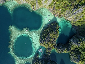 Lagoons Prints: Coron Island, Calamian Islands, Palawan, Philippines