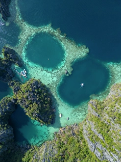 Lagoons Prints: Coron Island, Calamian Islands, Palawan, Philippines