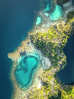 Lagoons Prints: Coron Island, Calamian Islands, Palawan, Philippines