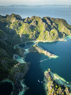Lagoons Prints: Coron Island, Calamian Islands, Palawan, Philippines