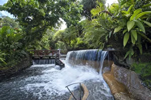 Images Dated 28th March 2018: Costa Rica, Alajuela Province, La Fortuna, Tabacon Grand Spa Thermal Resort, Thermal