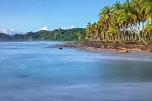 Pacific Gallery: Costa Rica, Pacific coast, sunrise, Carillo beach, near Samara town