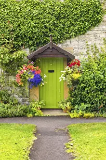 Cottage at Ashford in the Water, Peak District National Park, Derbyshire, England