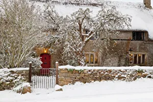Cottage in WInter, Leigh, Dorset, England