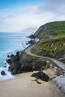Coumeenoole beach (Slea Head), Dingle peninsula, County Kerry, Munster province, Ireland