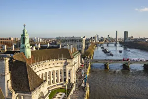 Images Dated 21st April 2016: County Hall, South Bank, London, England, UK