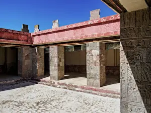 Patio Prints: Courtyard of the Palace of Quetzalpapalotl, Teotihuacan, Mexico State, Mexico