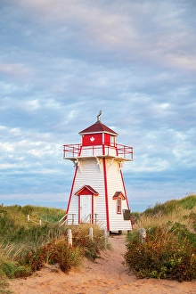 Dune Prints: Covehead Harbour lighthouse, Prince Edward Island, Canada