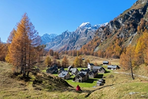 Catwalk Prints: Crampiolo, Alpe Devero. Devero valley