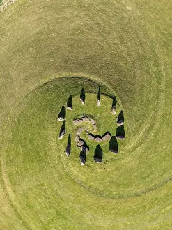 Straight Down Prints: Crawick Multiverse, Upper Nithsdale, Scotland, UK