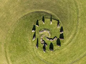 Straight Down Prints: Crawick Multiverse, Upper Nithsdale, Scotland, UK