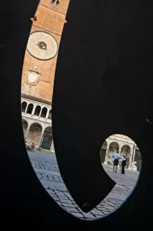Music Gallery: Cremona, Lombardy, Italy. St Marie cathedral
