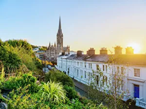 Colman Prints: The Crescent and St. Colman's Cathedral at sunrise