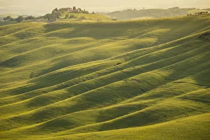 Asciano Prints: Crete senesi, Asciano, Tuscany, Italy