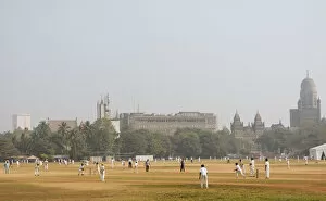 Mumbai Gallery: Cricket at Oval Maidan, Mumbai, India