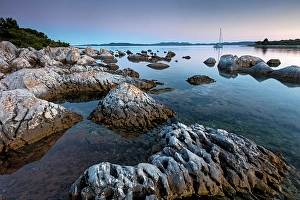 Adriatic Sea Prints: Croatia, Adriatic sea, Ugljan island, Plaza Juzna Luka beach