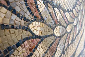 Croatia, Istria, Porec, Euphrasian Basilica (Eufrazijeva bazilika), 4th Century Floor