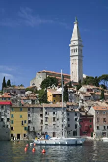 Images Dated 4th March 2008: Croatia, Istria, Rovinj, Cathedral of St. Euphemia
