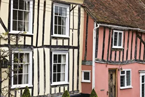 Images Dated 2nd February 2022: The crooked houses in Lavenham, Suffolk, England
