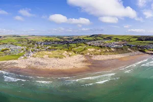 Croyde beach, Croyde, North Devon, England