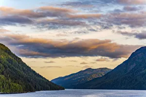 Cruise on coastal route of north west side from British Columbia, Canada, Inside Passage