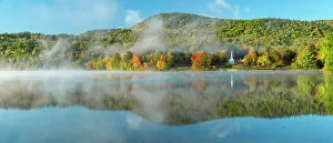 Moody Prints: Crystal Lake Reflections, Eaton Center, New Hampshire, USA