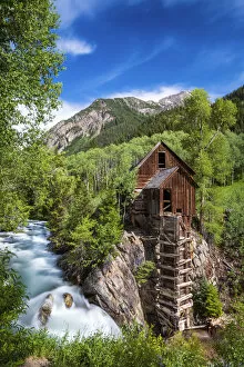 Images Dated 19th August 2019: Crystal Mill, Crystal, Colorado, USA