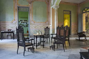 Cuba, Camaguey Province, Camaguey, Ignacio Agramonte, Interior of Casa de la Divesidad