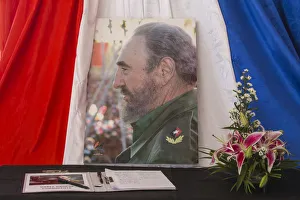 Republic Gallery: Cuba, Cayo Santa Maria, Hotel Valentino, Book of condolence In memory of Cuban