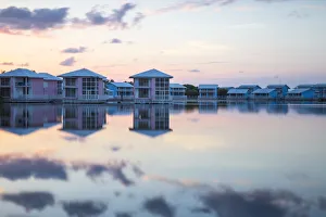 Cuba, Ciego de Avila province, Jardines del Rey, Cayo Coco, Las Coloradas Beach, Lagoon