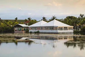 Images Dated 12th July 2016: Cuba, Ciego de Avila province, Jardines del Rey, Cayo Coco, Las Coloradas Beach, Lagoon