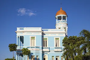 Cuba, Cienfuegos, Palacio Azul, built 1920 - 1921, now a hotel