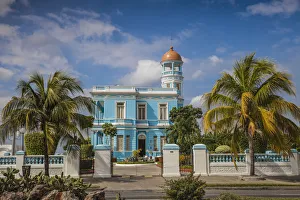 Cuba, Cienfuegos, Palacio Azul, built 1920 - 1921, now a hotel