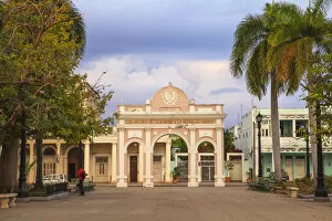 Cuba, Cienfuegos, Parque Marti, The Arch of Truimph