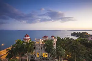 Mudejar Prints: Cuba, Cienfuegos, Punta Gorda, Palacio de Vallea- now a restaurant, museum and bar