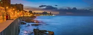 Images Dated 10th March 2016: Cuba, Havana, The Malecon