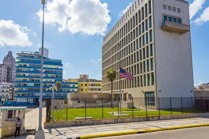 American Embassy Prints: Cuba, Havana, Vedado, AMERICAN EMBASSY