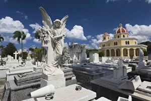 Cuba, Havana, Vedado, Necropolis Cristobal Colon cemetery
