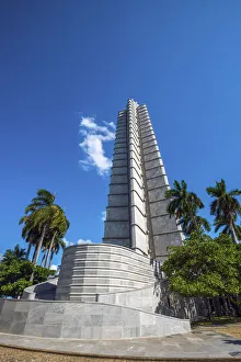 Cuba, Havana, Vedado, Plaza de la Revolucion