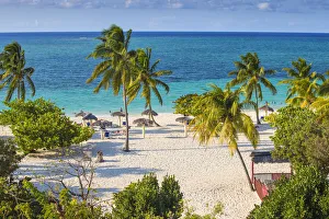 Images Dated 12th July 2016: Cuba, Holguin Province, Playa Esmeralda