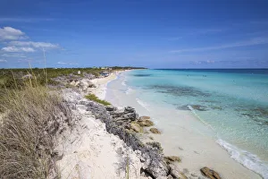 Images Dated 12th July 2016: Cuba, Jardines del Rey, Cayo Coco, View of Playa Larga