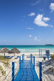 Images Dated 12th July 2016: Cuba, Jardines del Rey, Cayo Guillermo, Playa Pilar