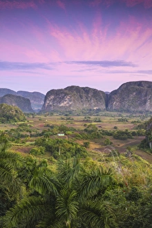 Republic Gallery: Cuba, Pinar del Rio Province, Vinales, View of Vinales valley